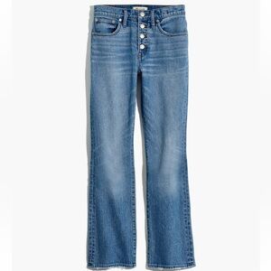 Madewell Cali Demi-Boot Jeans in Dory Wash